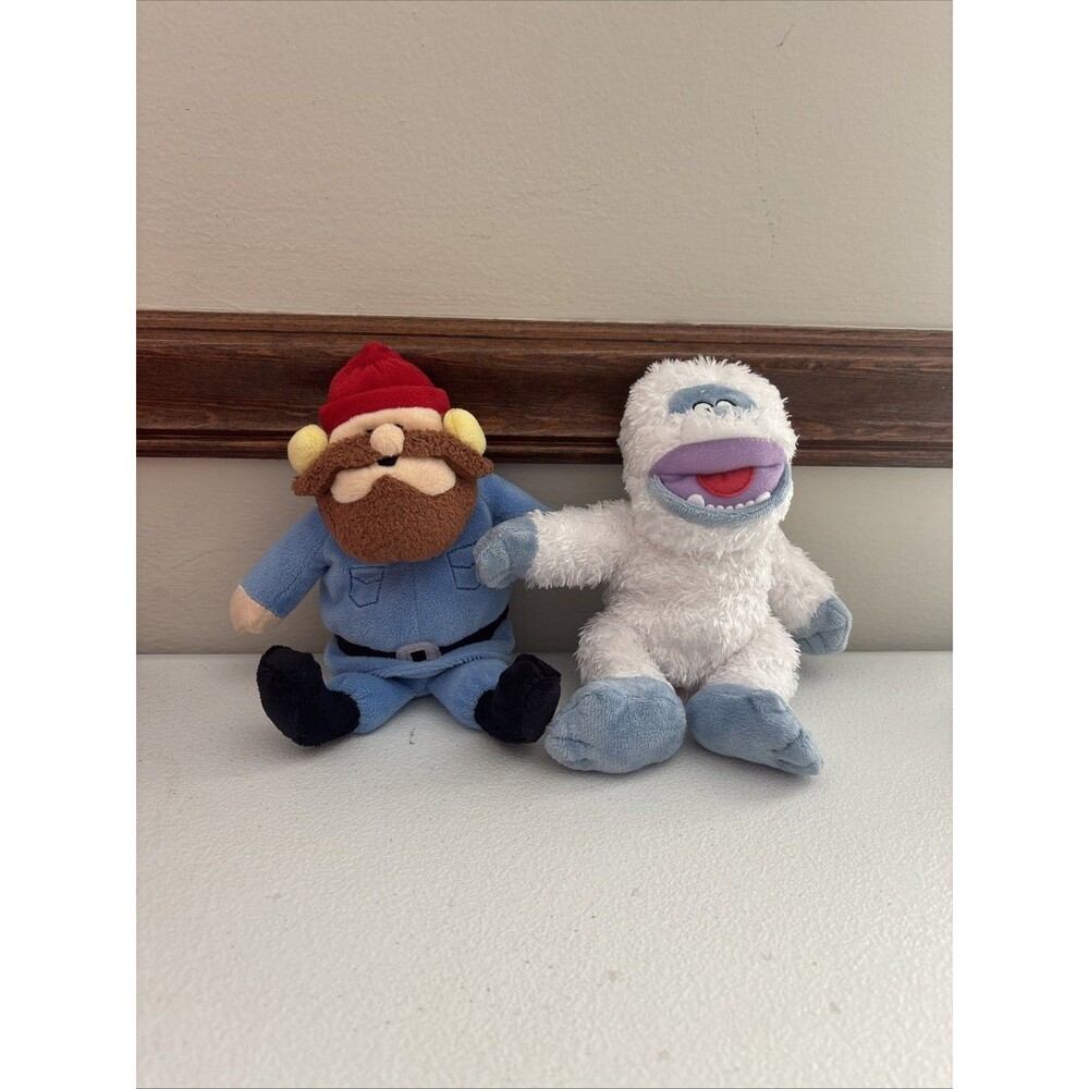 Rudolph the Red Nosed Reindeer 8” Stuffed Plush Figures Yukon and Bumble